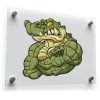 Fierce Crocodile Vinyl Decal 1