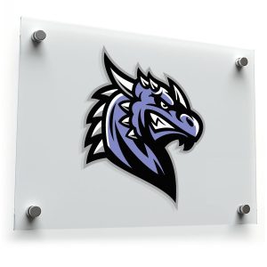 Fierce Dragon Head Sticker
