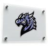 Fierce Dragon Head Sticker