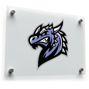 Fierce Dragon Head Sticker