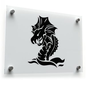 Fierce Dragon Tribal Sticker