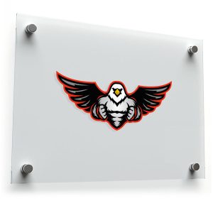 Fierce Eagle Sticker