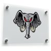 Fierce Elephant Head Sticker