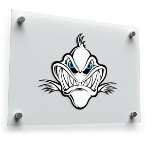 Fierce Fish Vinyl Sticker