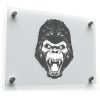 Fierce Gorilla Head Sticker