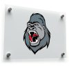 Fierce Gorilla Head Sticker 1 Fierce Gorilla Head Sticker