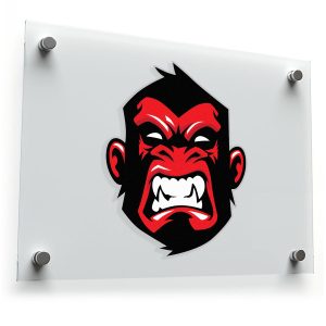 Fierce Gorilla Sticker