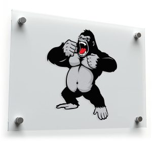 Fierce Gorilla Sticker