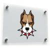 Fierce Pitbull Vinyl Sticker