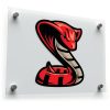 Fierce Red Cobra Sticker
