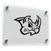 Fierce Rhino Head Vinyl Sticker 1