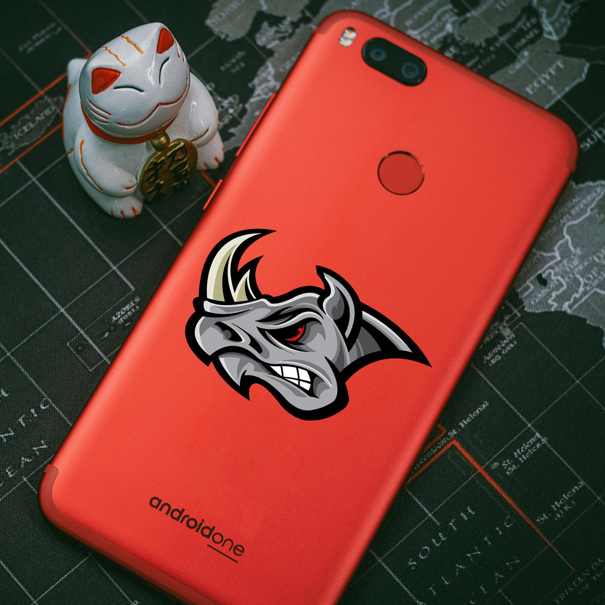 Fierce Rhino Vinyl Decal 5 Fierce Rhino Vinyl Decal - Image 3