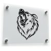 Fierce Roaring Bear Sticker