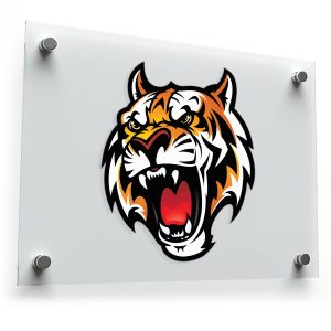 Fierce Roaring Tiger Decal