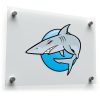 Fierce Shark Cartoon Decal 1