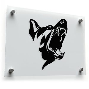 Fierce Shark Head Decal