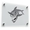 Fierce Shark Head Sticker