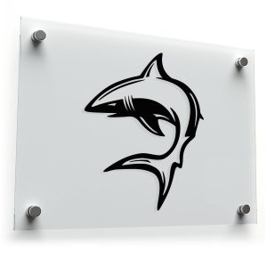 Fierce Shark Vinyl Decal