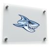 Fierce Shark Vinyl Sticker