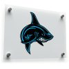 Fierce Shark Vinyl Sticker
