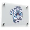 Fierce Snow Leopard Sticker 1