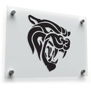 Fierce Tiger Head Sticker