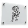 Fierce Tiger Vinyl Sticker