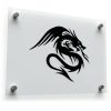 Fierce Tribal Dragon Sticker 1