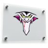 Fierce Vampire Face Sticker
