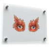 Fiery Eye Flame Sticker