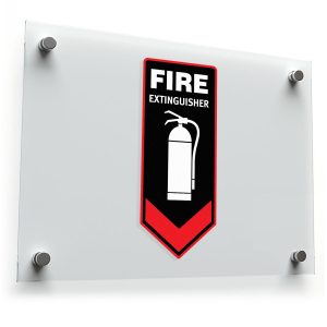 Fire Extinguisher Location Sticker