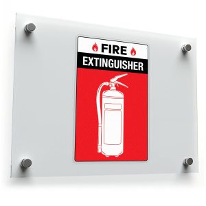 Fire Extinguisher Safety Sticker
