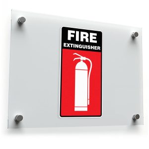 Fire Extinguisher Sign Sticker