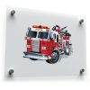 Fire Engine Sticker Truck Decal 1
