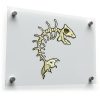 Fish Bone Skeleton Sticker