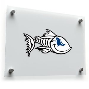 Fish Skeleton Sticker