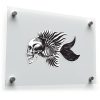 Fish Skull Sticker 1