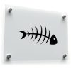 Fishbone Vinyl Sticker