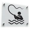 Fishing Symbol Sticker 1