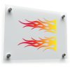 Flame Car Decal