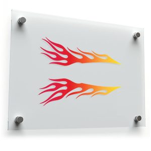 Flame Decal Set