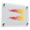 Flame Decal Sticker