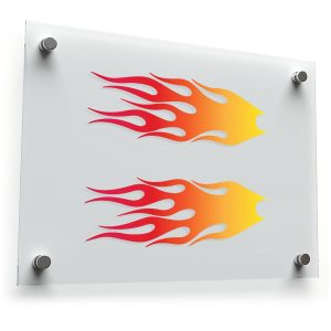 Flame Decals