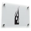 Flame Design Decal 1