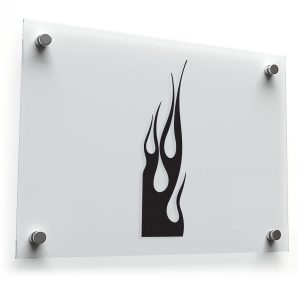 Flame Design Decal