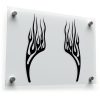 Flame Design Decal Set