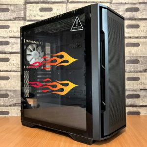 Alternative view of Flame Graphic Decal Set