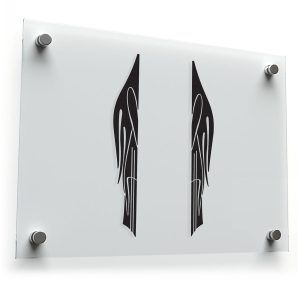 Flame-Inspired Wall Decals