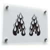 Flame Vinyl Decal Set 1