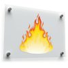 Flame Vinyl Decal